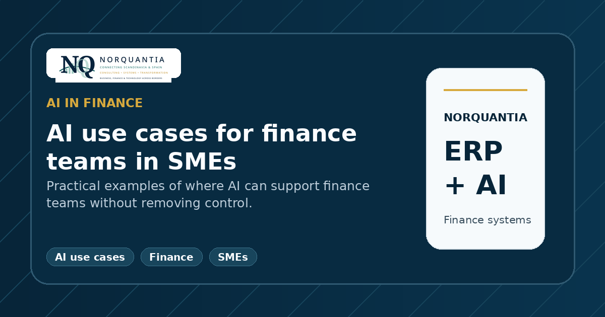 AI use cases for finance teams in SMEs